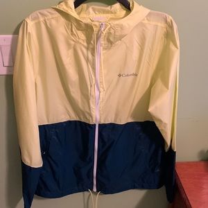 Columbia rain jacket never worn